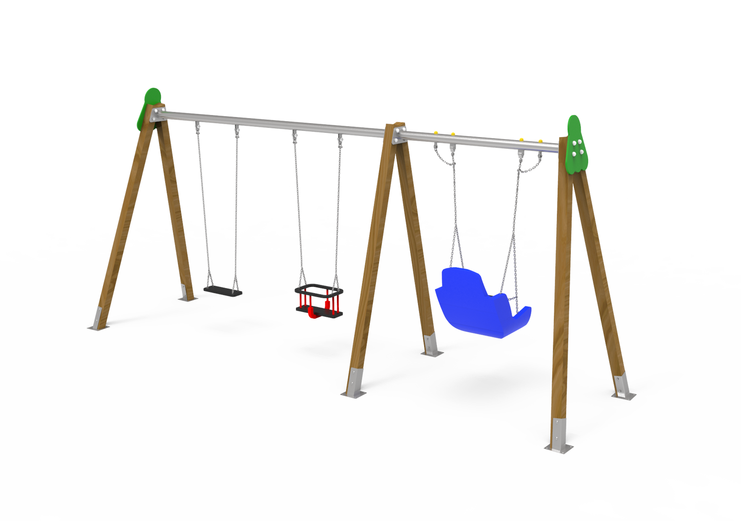 Mixed and Inclusive Seating - wood ♿︎