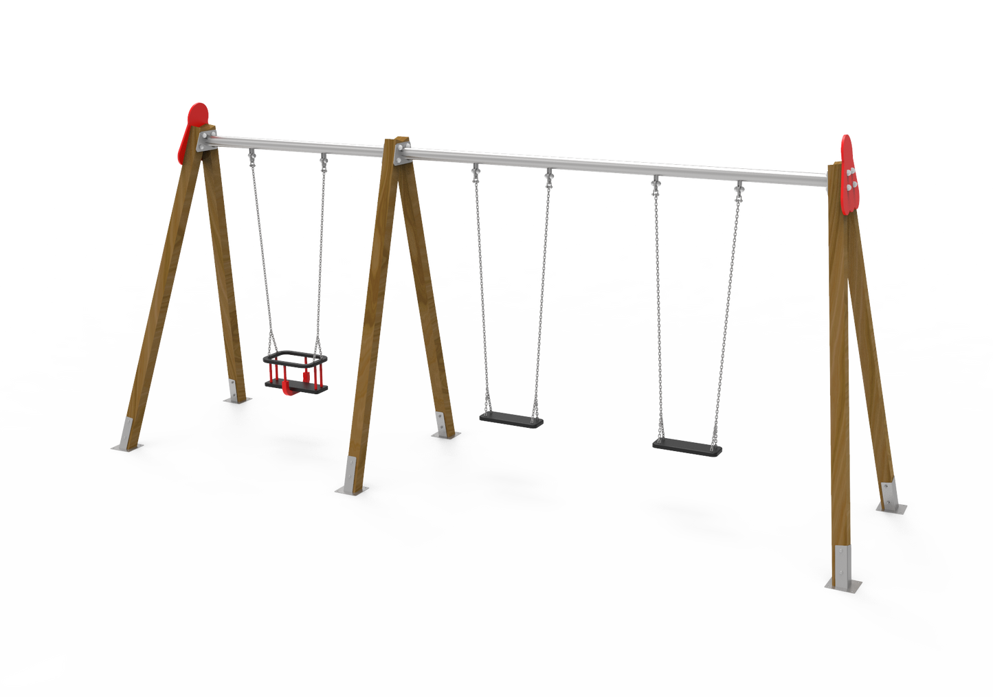 Flat Seats and Cradle - wood