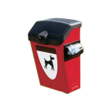 Lixeira com dispensador