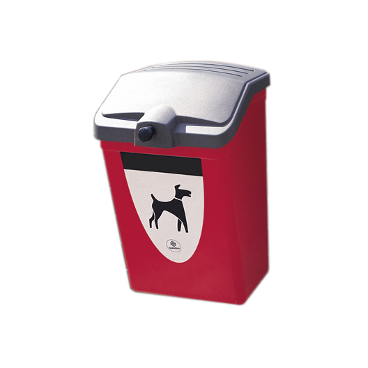 Trash can without dispenser