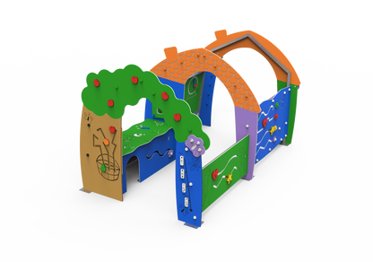 Playhouse and Stimulation Garden