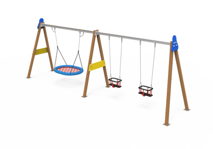 Cradle seats - wood