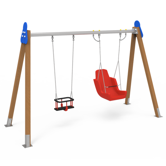 Inclusive Seat and Bassinet - wood ♿︎
