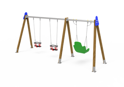Cradle and Inclusive Seats - wood ♿︎