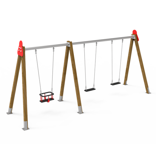 Flat Seats and Cradle - wood