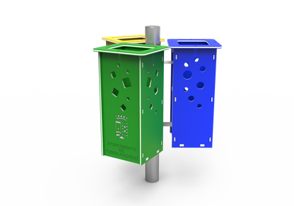 Customizable trash can (3 modules)
