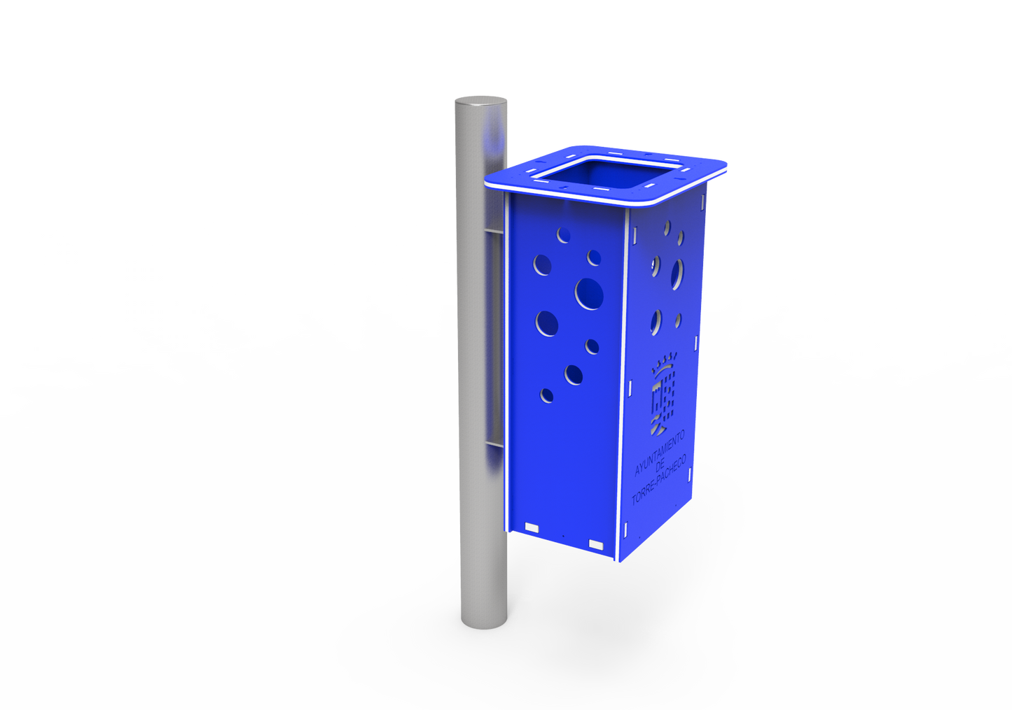 Customizable trash can (1 module)