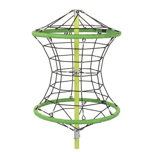 Scaling Network Circular Hyperboloid